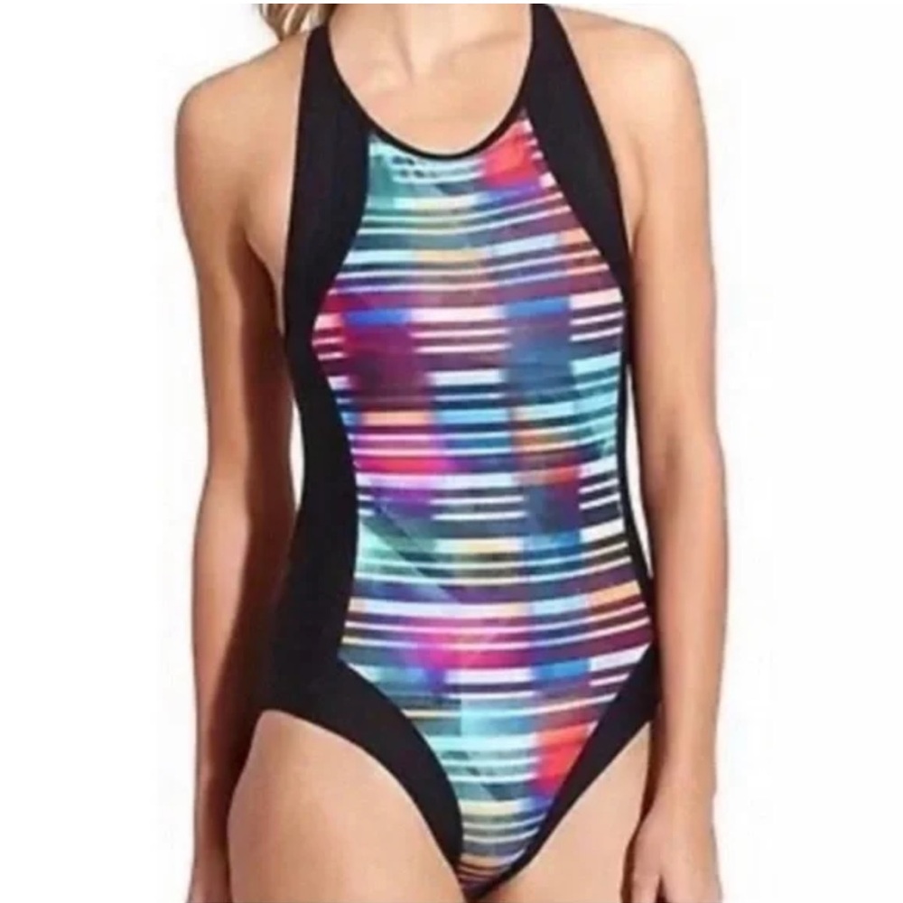 Athleta Streamline One-Piece Swimsuit Sz S